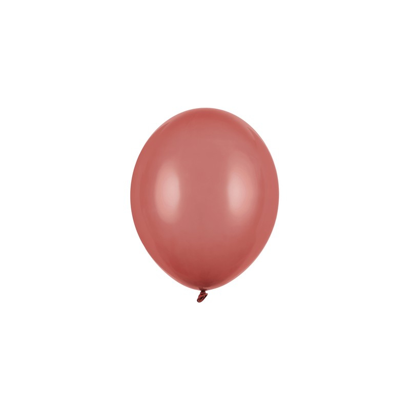 Mini Balloner Pastel Burgundy - 100 stk (12 cm) - Temashop