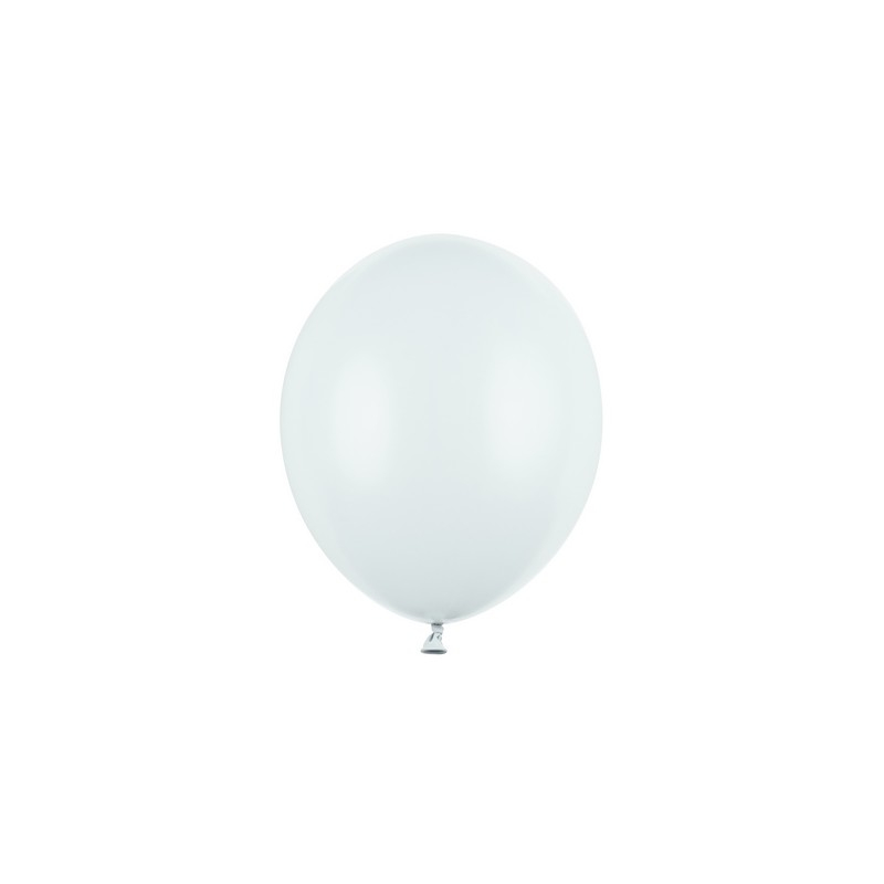 Små Balloner Pastel Light Misty Blue - 100 stk (12 cm) | Blåt tema Latexballoner - Temashop