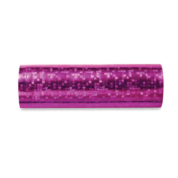 Holografiske Serpentiner Pink