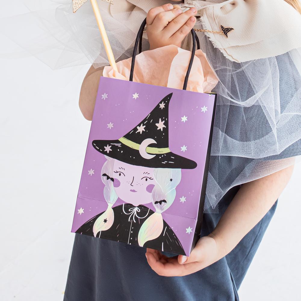 Heks Gavepose - 1 stk (8 x 14 x 18 cm) | Heks Poser / Goodiebags - Temashop