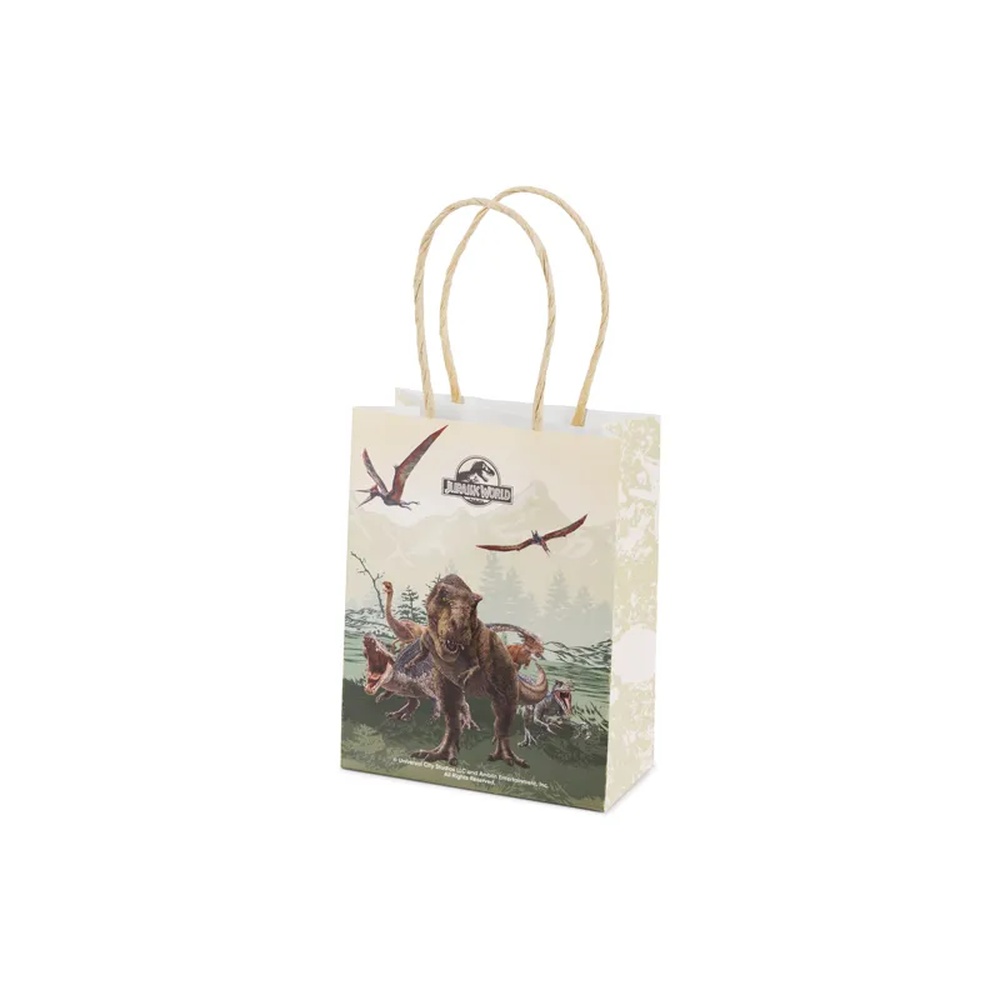Jurassic World Gaveposer - 6 stk (12 x 15,5 x 6 cm) | Jurassic World Poser / Goodiebags - Temashop