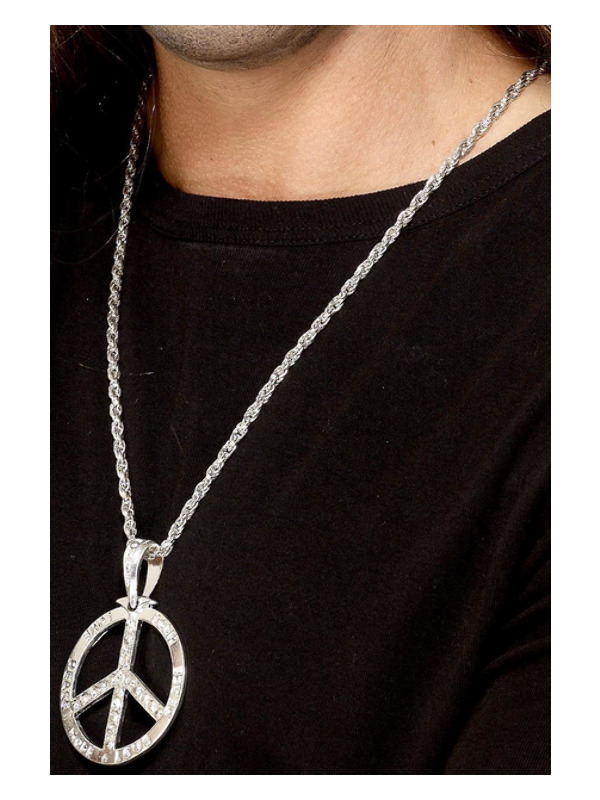 Peace Halskæde | 60'erne Hippie Halskæder - Smykker - Temashop