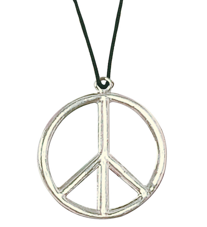 Peace Hippie Halskæde | 60'erne Hippie Halskæder - Smykker - Temashop