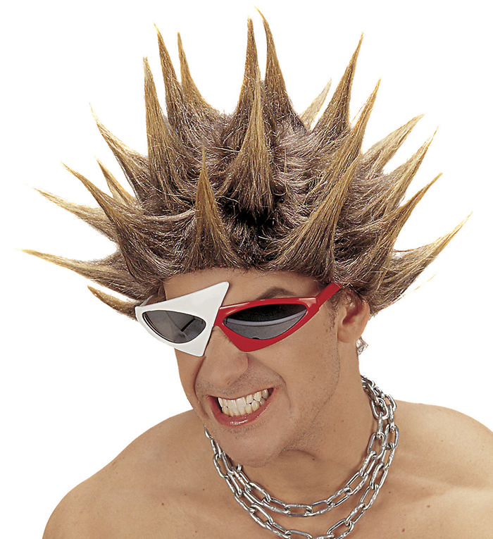 Pigget Punk Paryk | Punker Paryk - Hovedtilbehør - Temashop