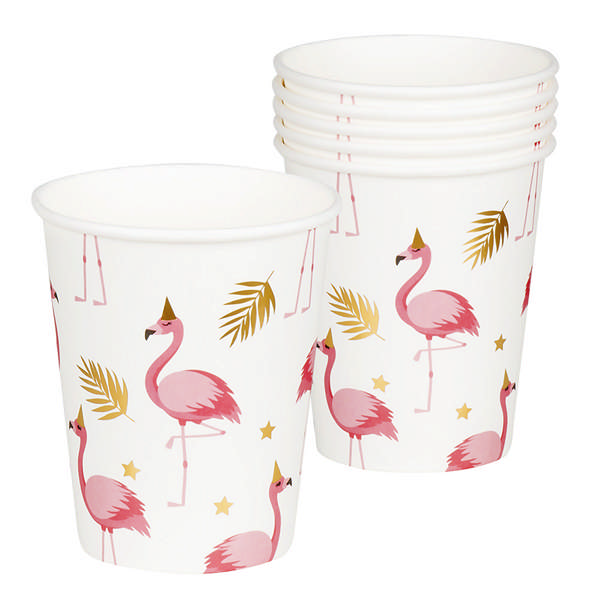 Pink Flamingo Papkrus – Temashop.dk