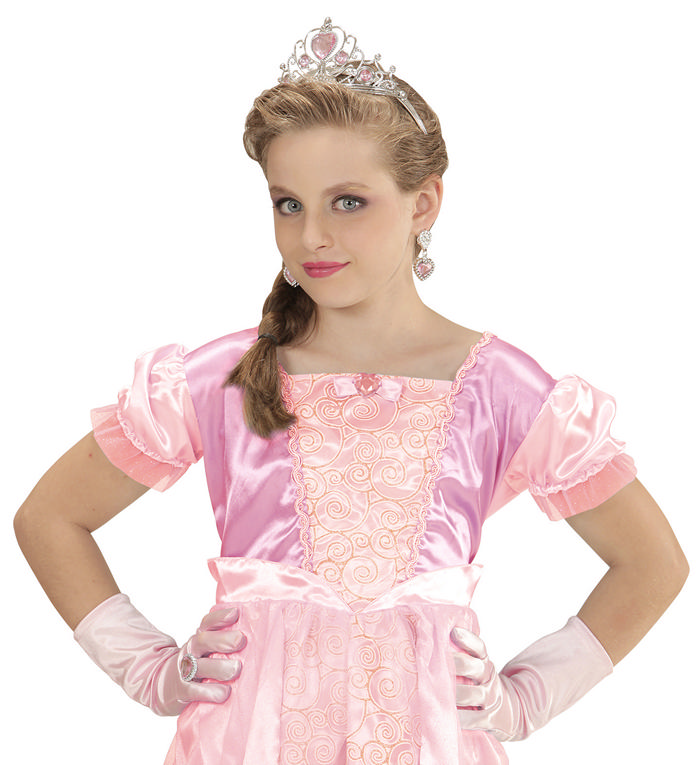 Prinsesse Børnesæt Pink | Prinsesse Tilbehørskit - Kropstilbehør - Temashop