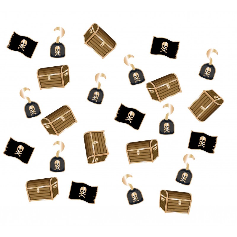 Pirat Konfetti - 1 pose | Pirat Konfetti - Temashop