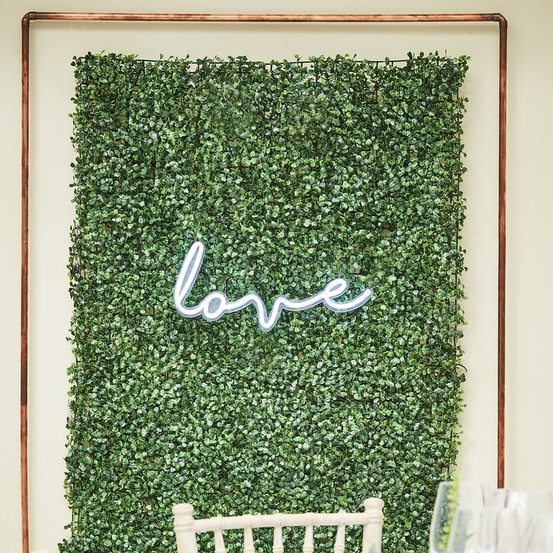 Plantevæg Backdrop - 1 stk (60 x 40 cm) | Blomst Vægbaggrunde - Temashop