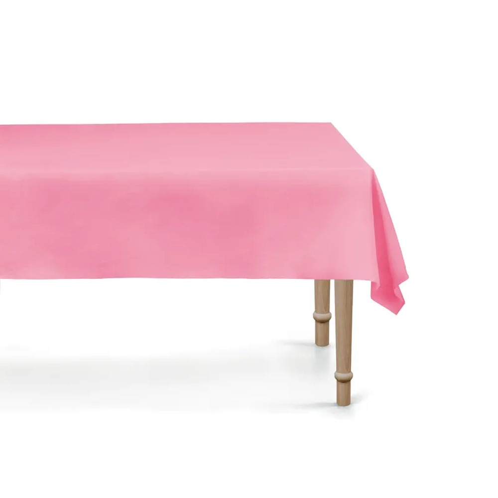 Plastdug Pink - 1 stk (137 x 183 cm) | Lyserødt Tema Duge - Temashop