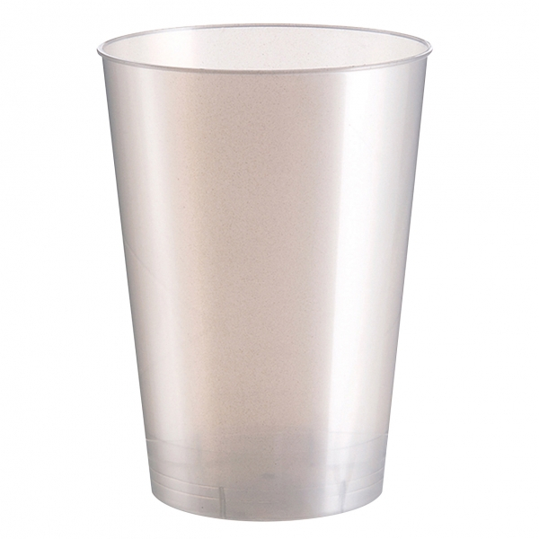 Plastikkrus Perlemorshvid - 10 stk (200 ml) - Temashop