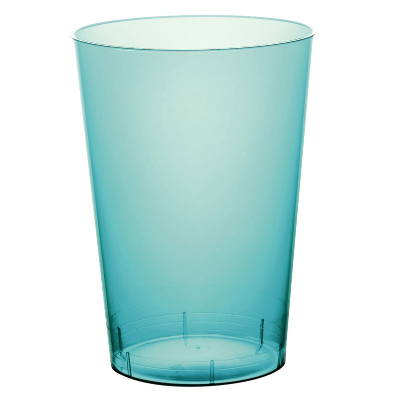 Plastikkrus Turkis - 10 stk (200 ml) | Turkis Tema Glas - Temashop