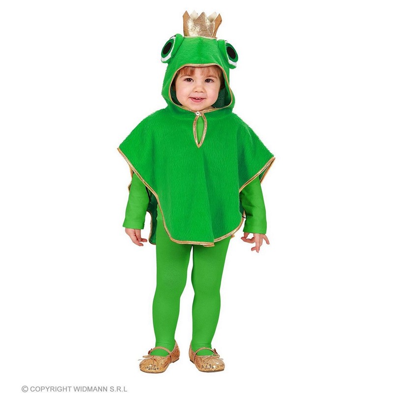 Plysset Frø Børnekostume