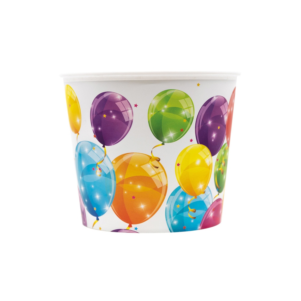 Ballon Popcorn Bæger | Karneval Bægre - Temashop