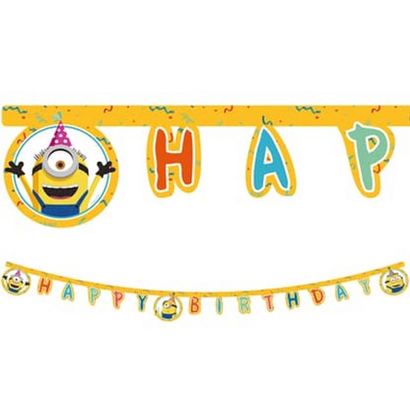 Minions® Happy Birthday Guirlande