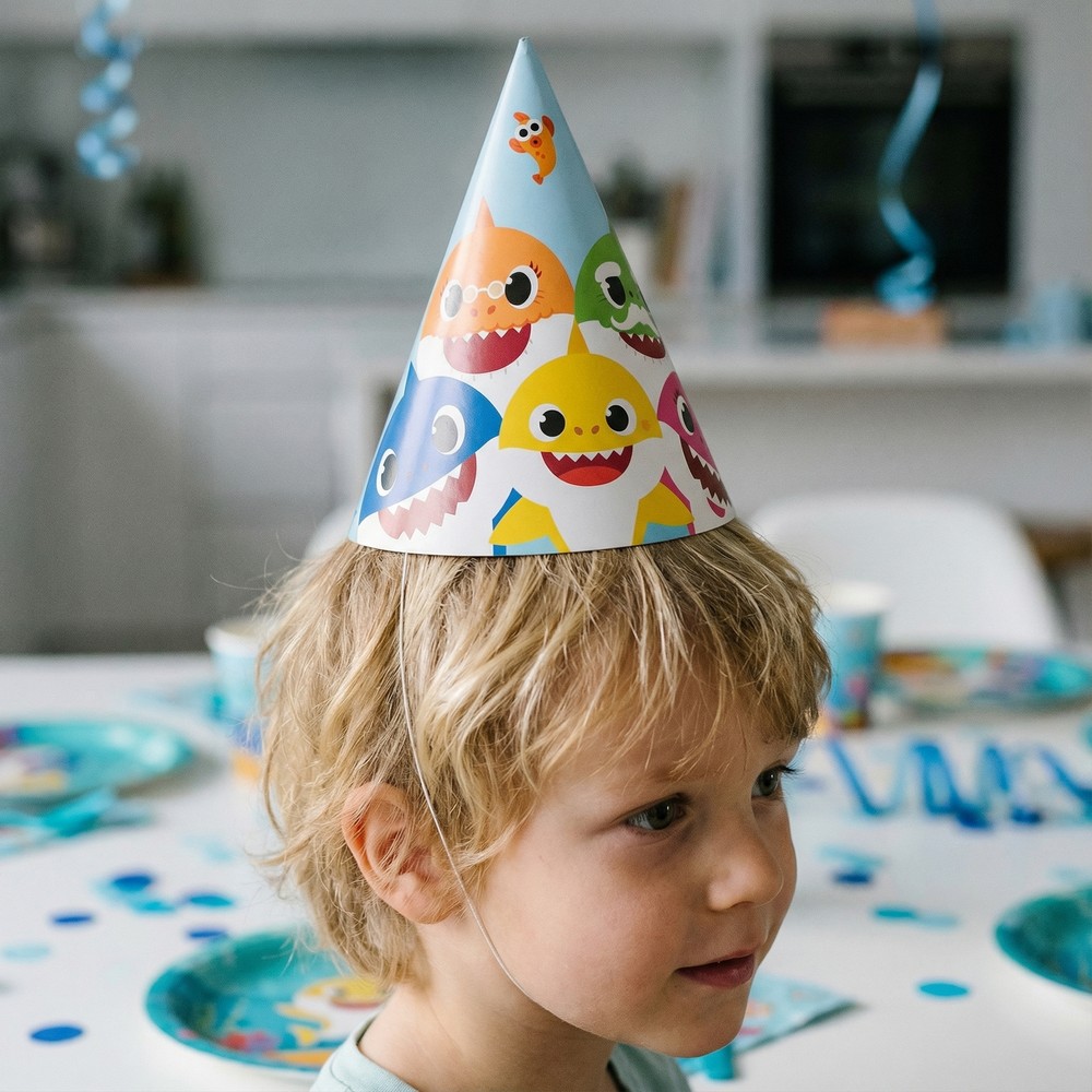 Baby SharkÂ® Partyhatte