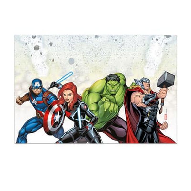 Avengers Plast Dug - 1 stk (120 x 180 cm) | Avengers Duge - Temashop