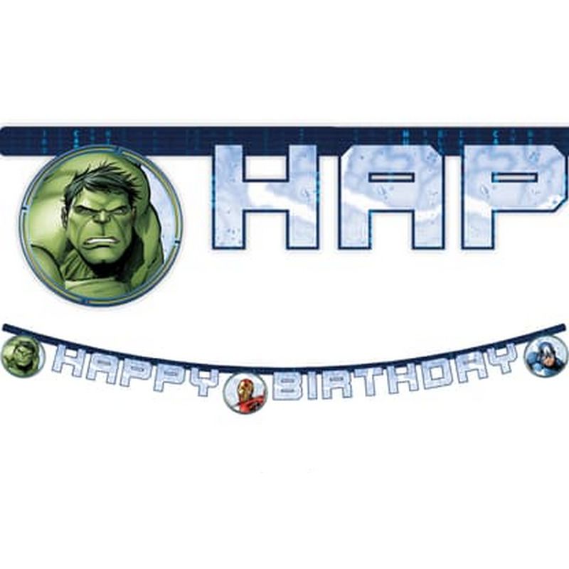 Avengers® Bogstavsguirlande