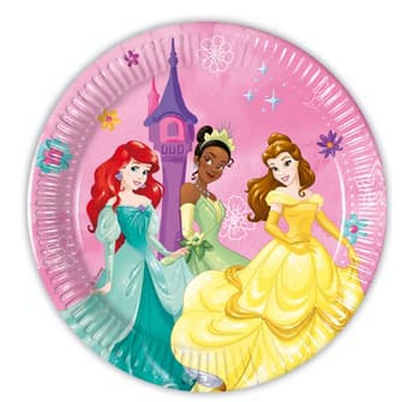 Disney PrincessÂ® Pap Frokosttallerkener
