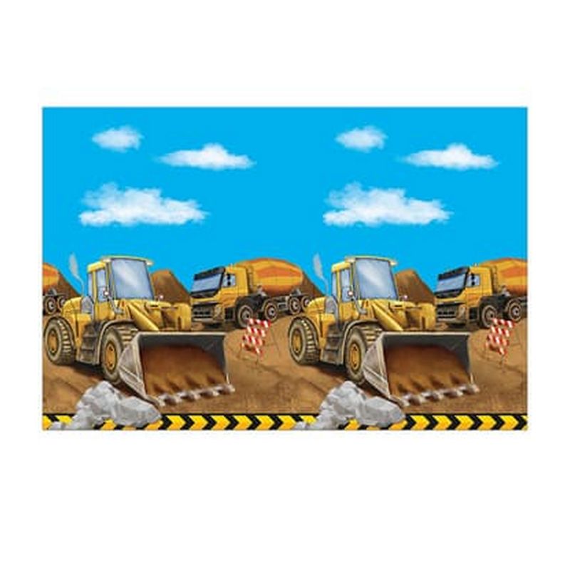 Byggeplads Plast Dug - 1 stk (120 x 180 cm) | Bygmester Duge - Temashop