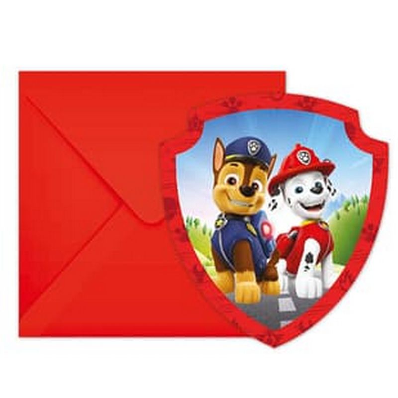 Paw PatrolÂ® Invitationer