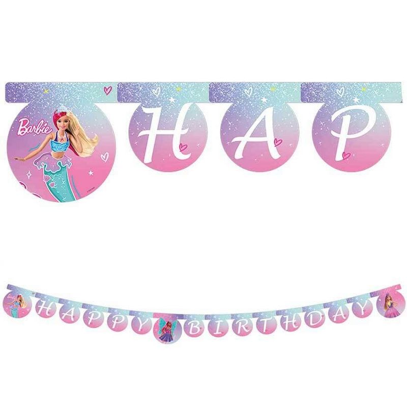 Barbie® Happy Birthday Guirlande