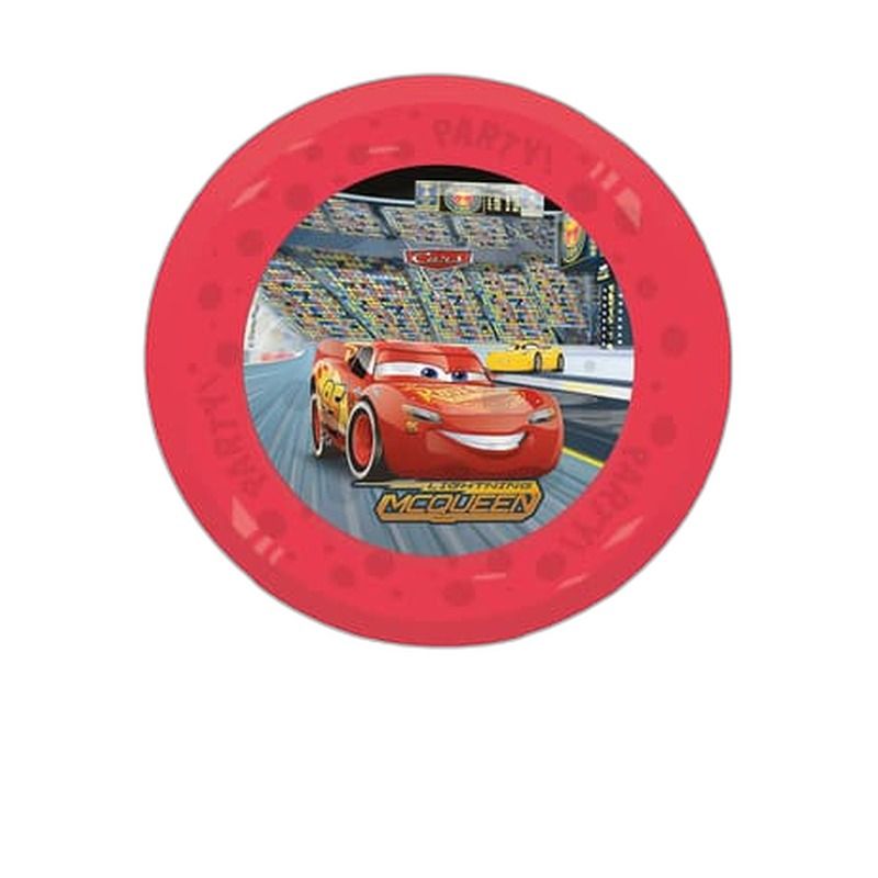 Cars 3Â® Genanvendelige Plasttallerkener