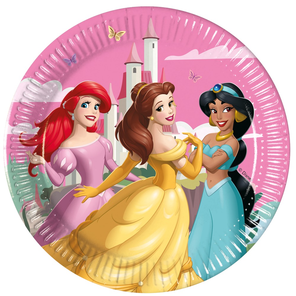 Disney PrincessÂ® Pap Frokosttallerkener