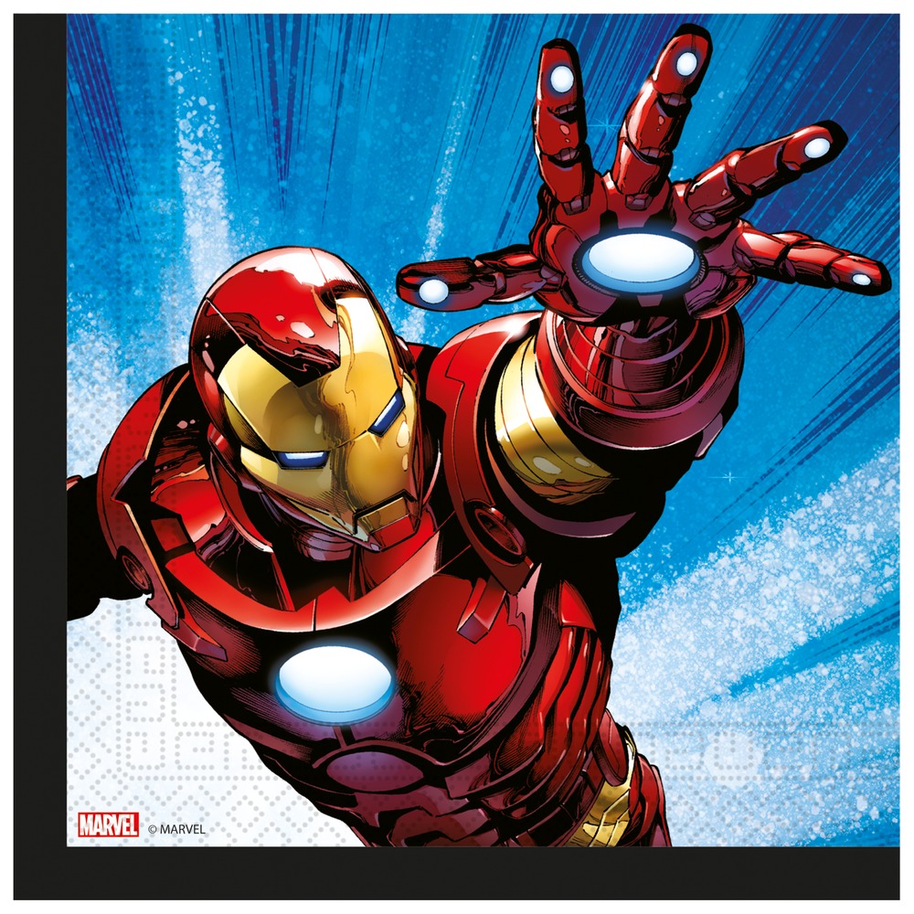 AvengersÂ® Iron Man Servietter
