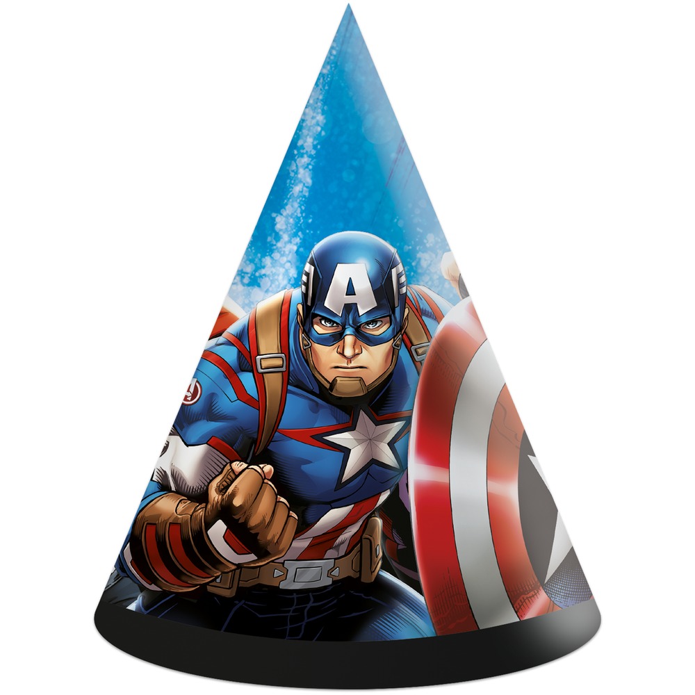 AvengersÂ® Captain America Partyhatte