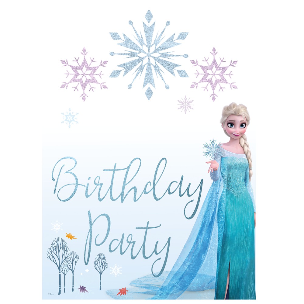 FrozenÂ® Fødselsdagsskilt