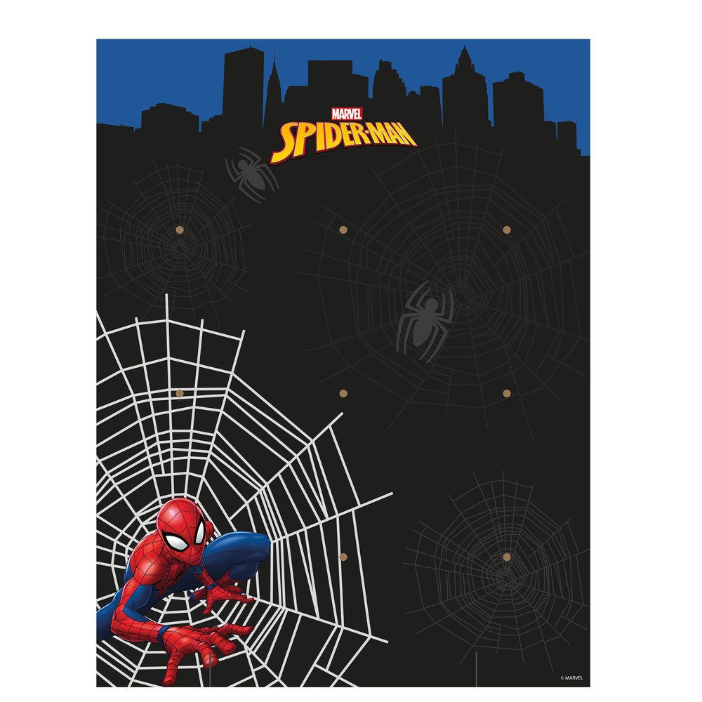 Spider-Man Donut Væg - 1 stk | Spider-Man Spise / drinksvæg - Temashop