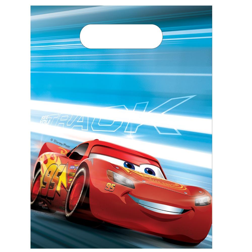 Cars Partyposer - 6 stk | Cars Poser / Goodiebags - Temashop