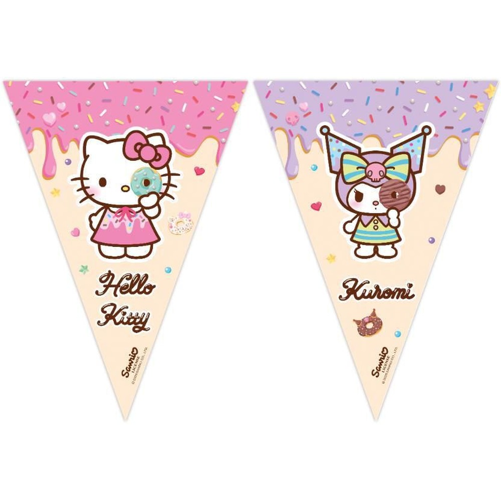 Hello KittyÂ® Og Kuromi Flagbanner