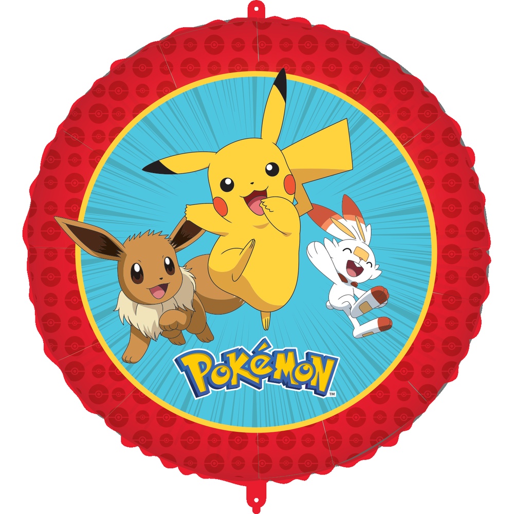 Pokémon Folieballon - 1 stk | Pokemon Folieballoner - Temashop