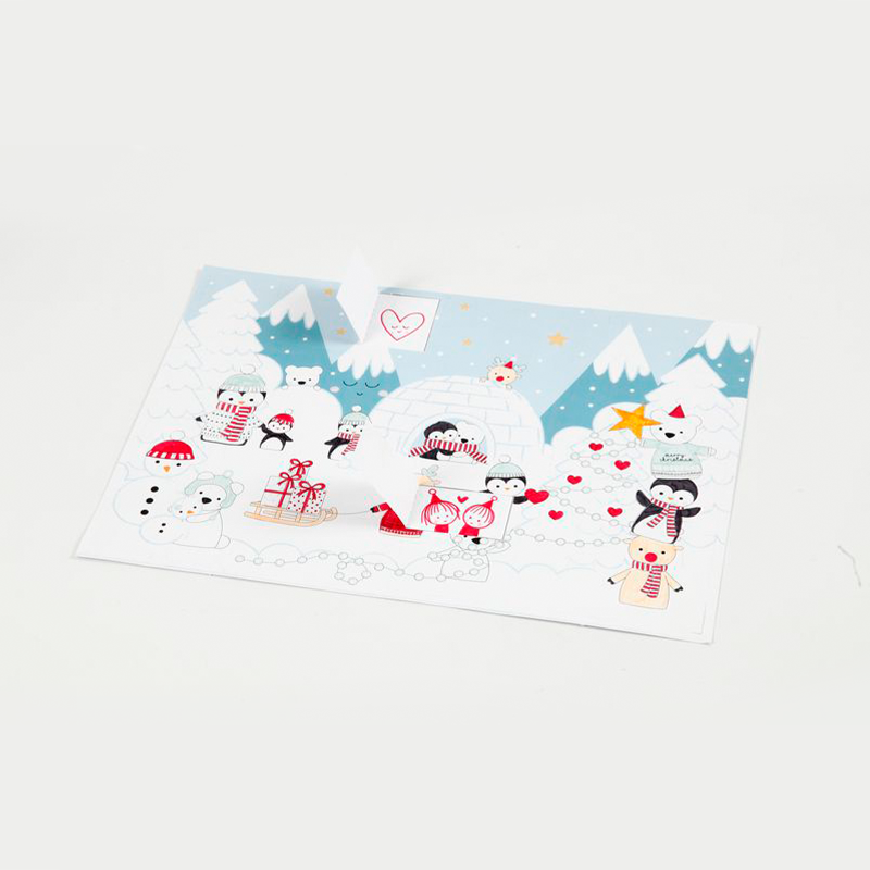 Polar Julekalender DIY - 3 stk (30 x 42 cm) | Julekalender DIY pakke - Temashop