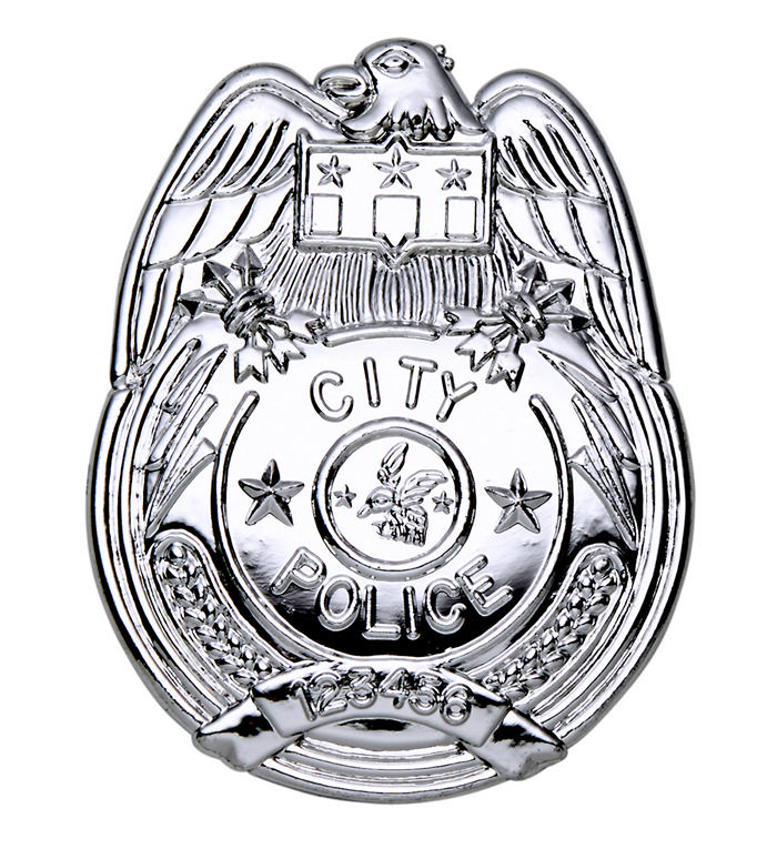 Politi Badge | Politi Badges / Brocher - Smykker - Temashop