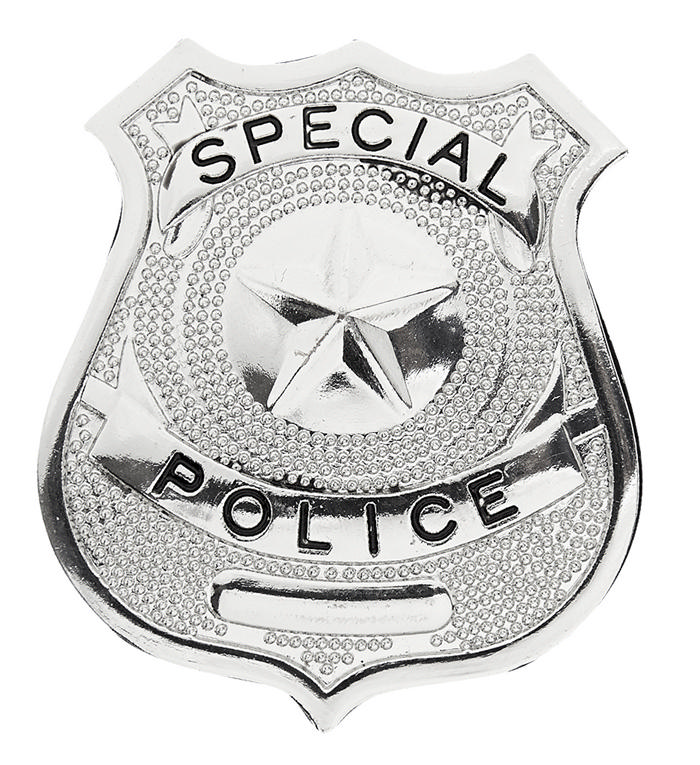 Politi Skilt | Politi Badges / Brocher - Smykker - Temashop