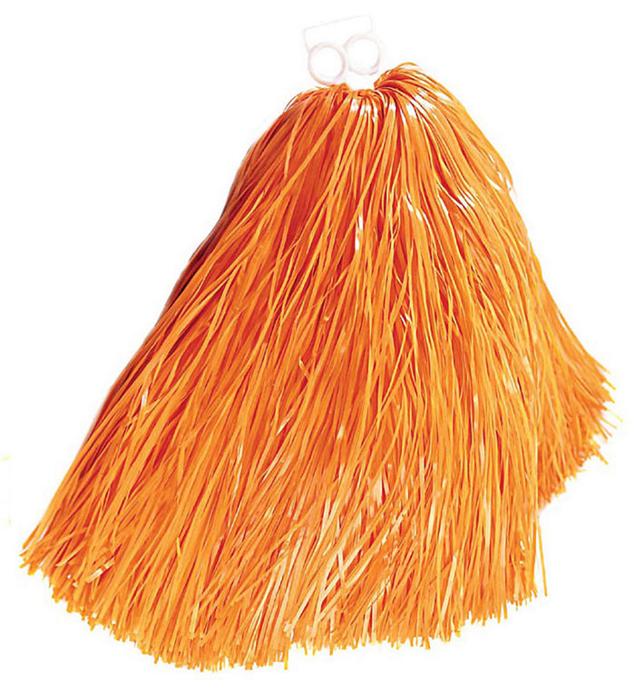 Pom Pom Orange | Orange tema Pompoms - Kropstilbehør - Temashop