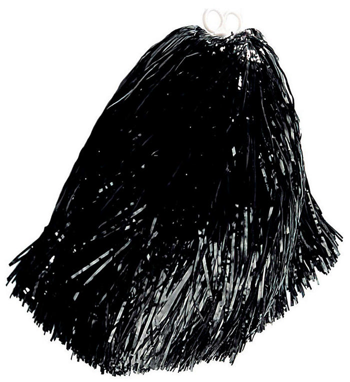 Pom Pom Sort | Sort tema Pompoms - Kropstilbehør - Temashop