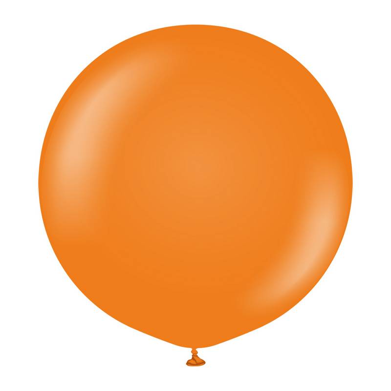 Premium Kæmpe Latexballoner Orange | Orange tema Latexballoner - Temashop