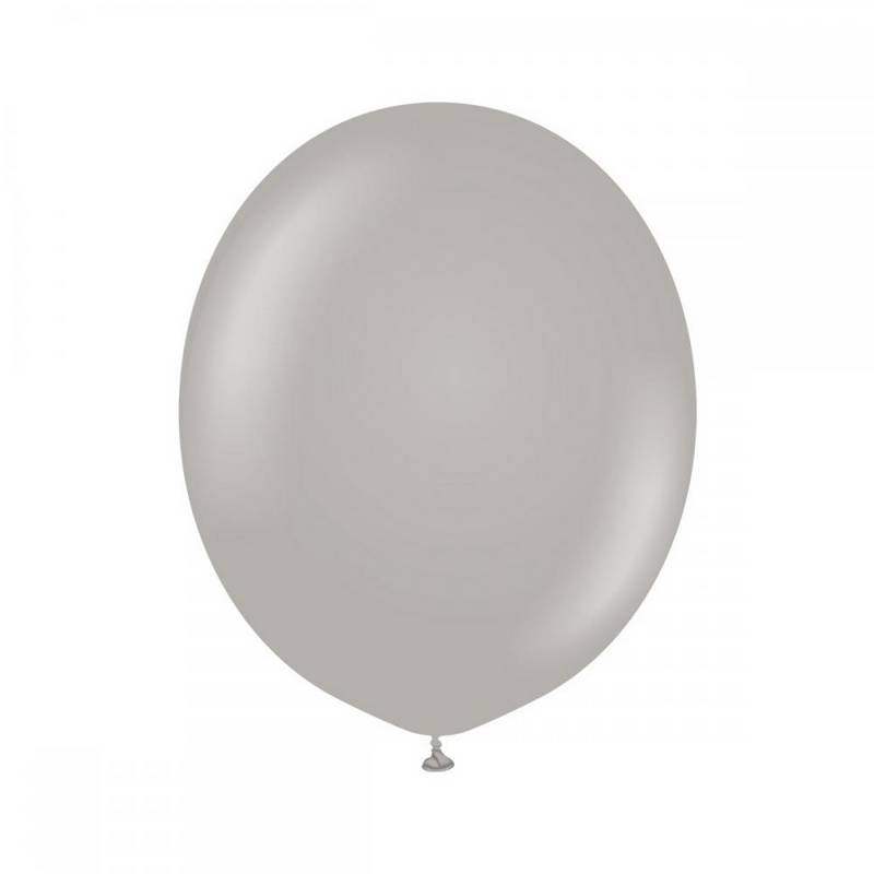 Premium Mellemstore Latexballoner Grå - Temashop
