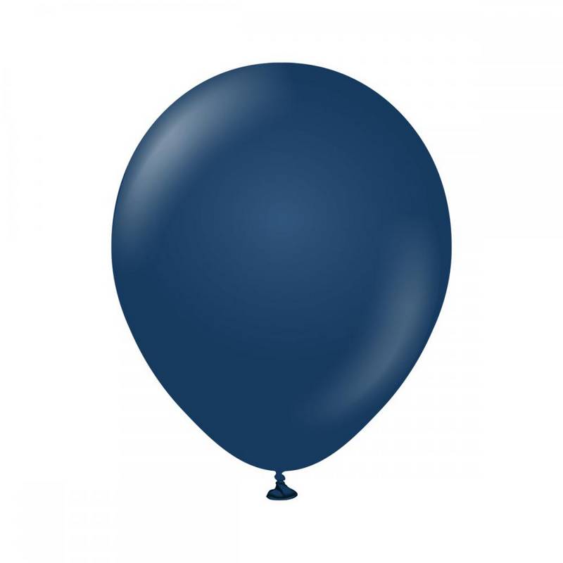 Premium Mellemstore Latexballoner Navy | Blåt tema Latexballoner - Temashop
