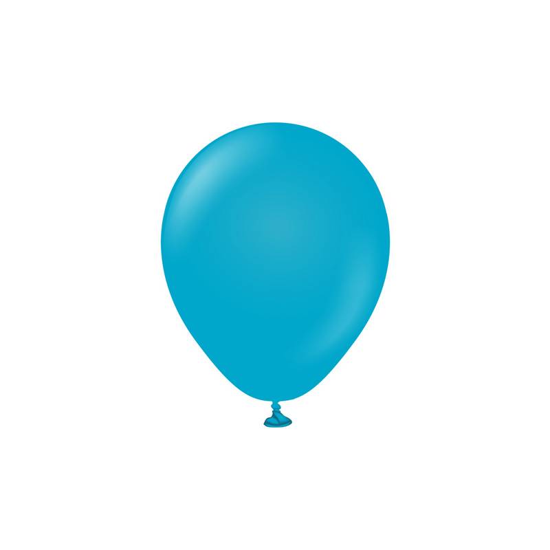 Premium Mini Latexballoner Blue Glass | Blåt tema Latexballoner - Temashop