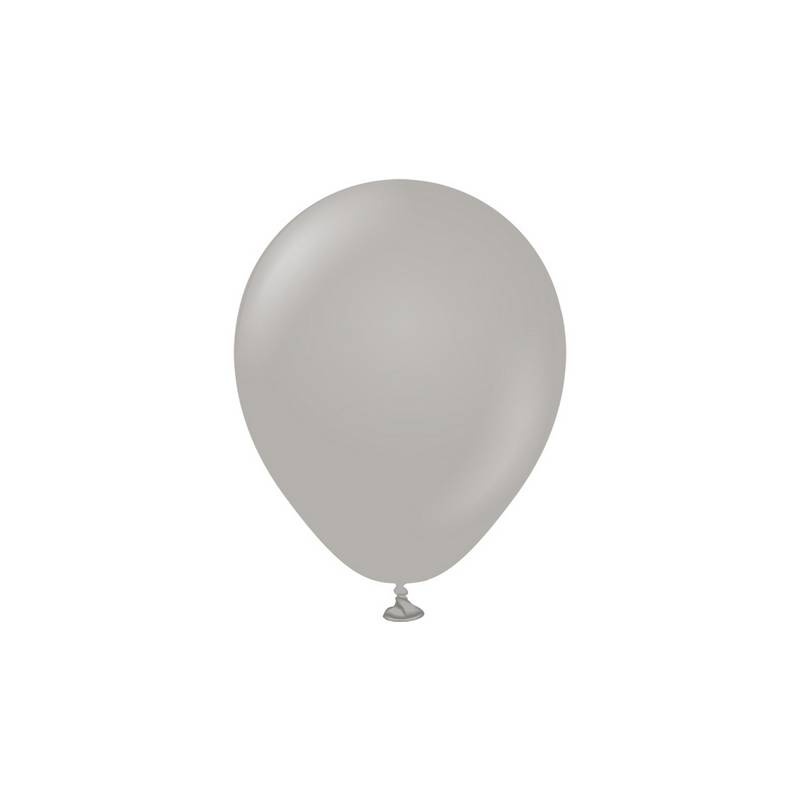 Premium Mini Latexballoner Grå - Temashop