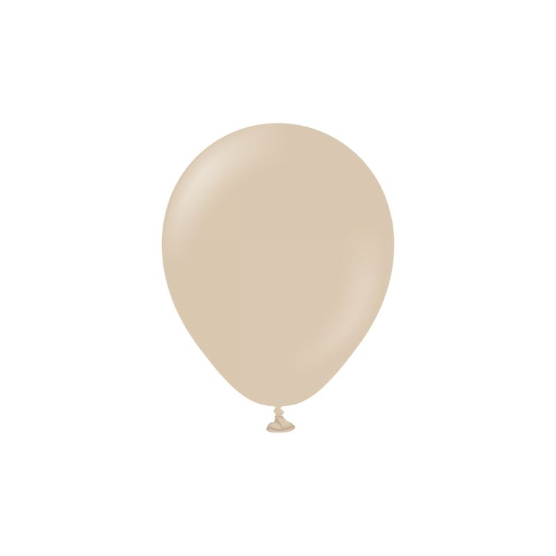 Premium Mini Latexballoner Hazelnut - Temashop