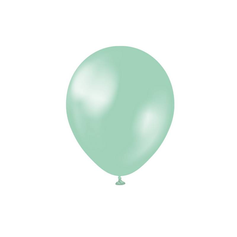 Premium Mini Latexballoner Pearl Grøn | Grønt tema Latexballoner - Temashop