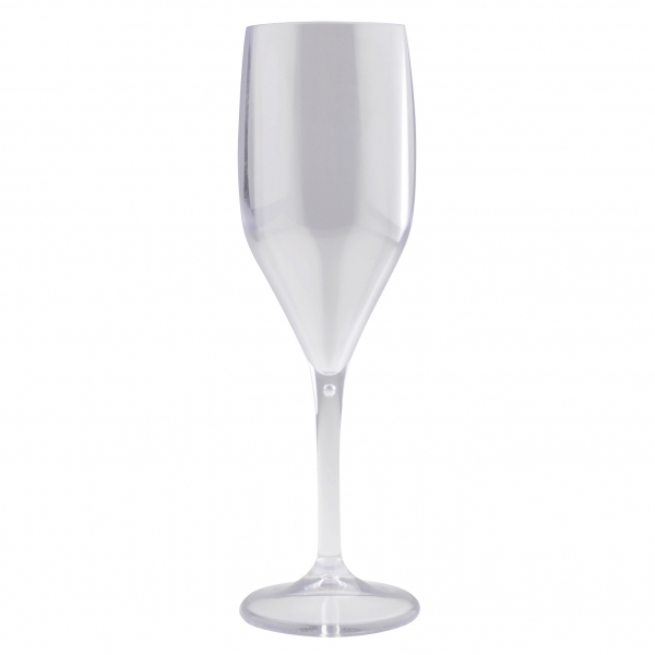 Premium Plastik Champagneglas
