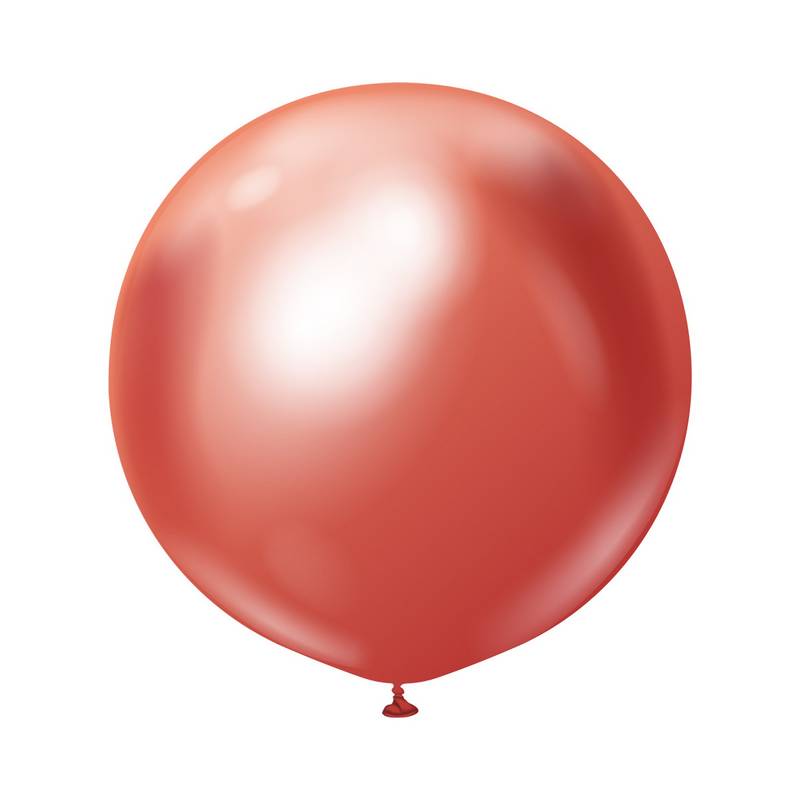 Premium Store Latexballoner Chrome Rød | Rødt tema Latexballoner - Temashop