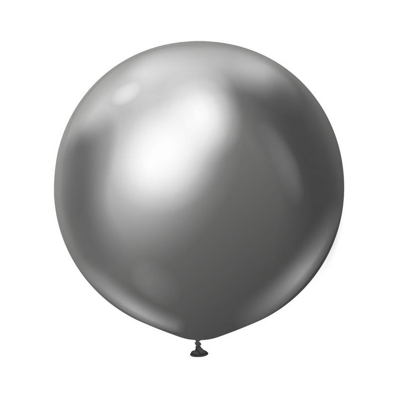 Premium Store Latexballoner Chrome Space Grey