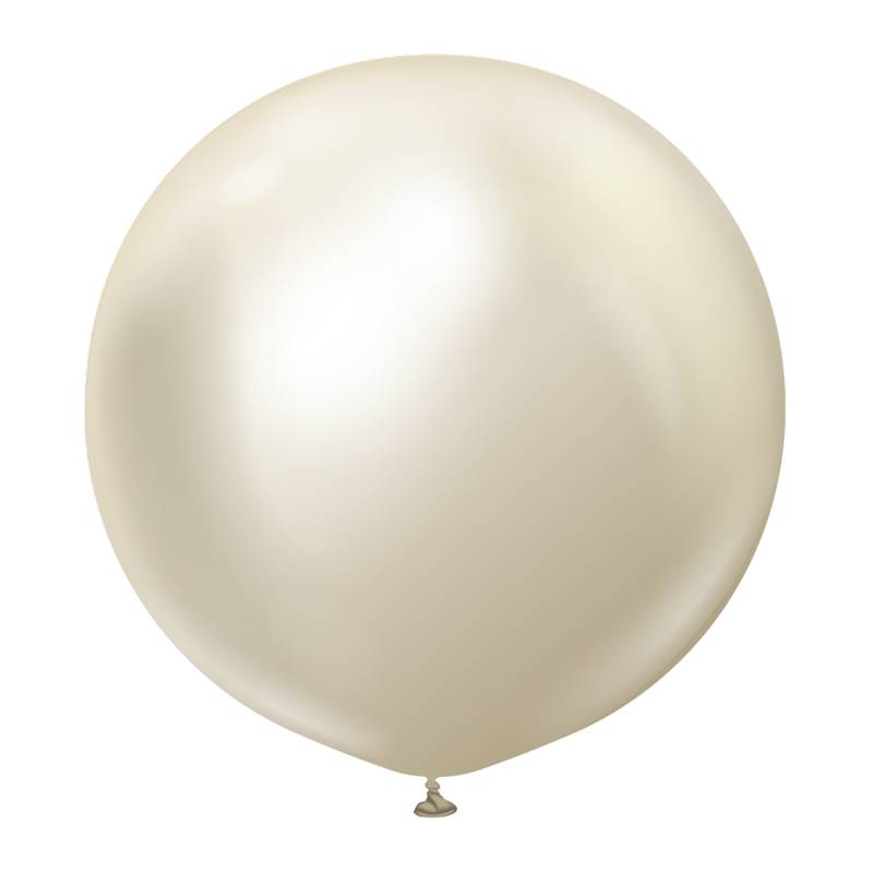Premium Store Latexballoner Chrome White Gold - Temashop